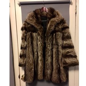 Beaver Fur Coat size Medium